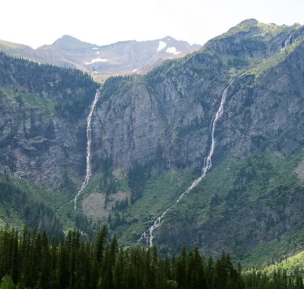 Sperry Glacier Falls-Highest Waterfalls in USA