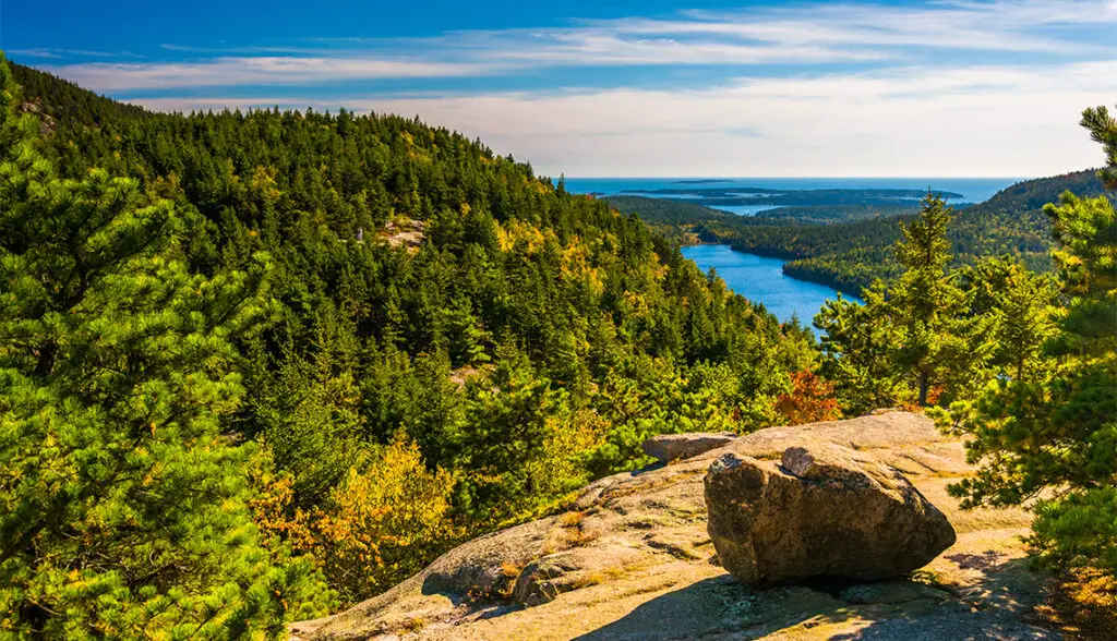 Acadia National Park best places to hike in the USA