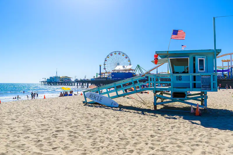 Santa Monica Beach California