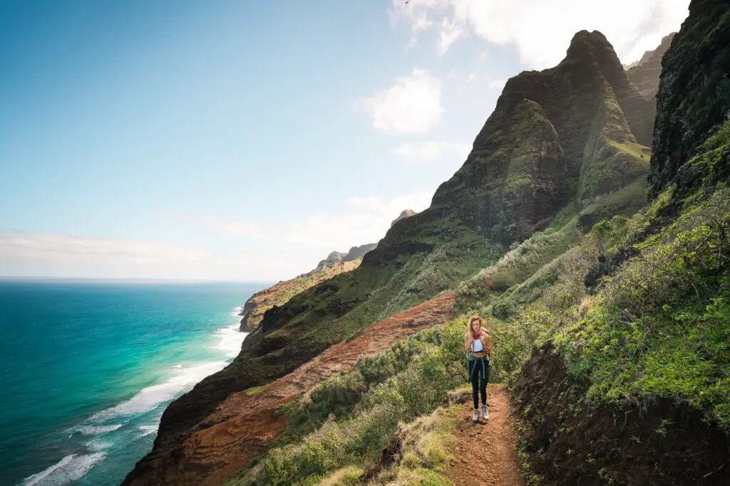 Kalalau Trail, Na Pali Coast Wilderness Park - Most Dangerous Hiking Trails In America