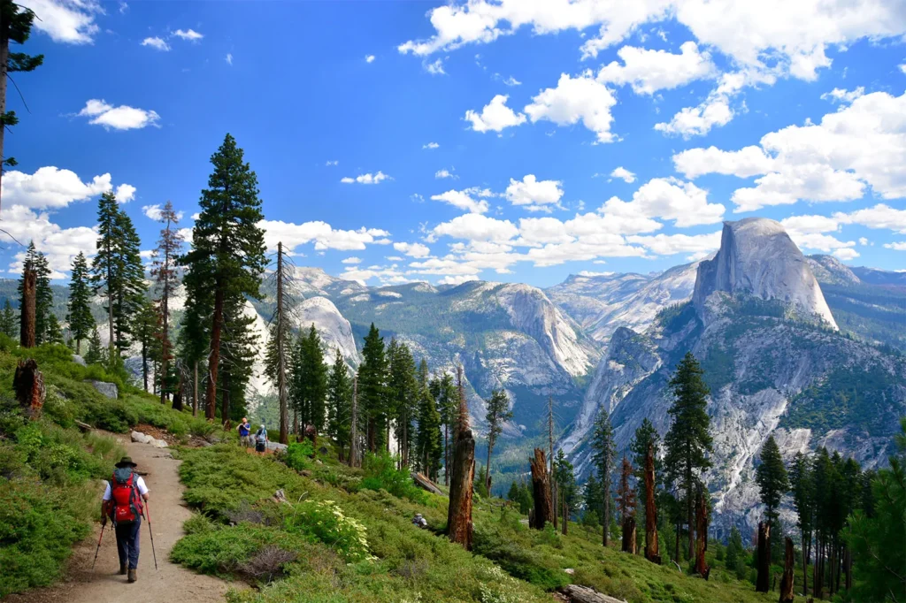 Yosemite National Park best places to hike in the USA