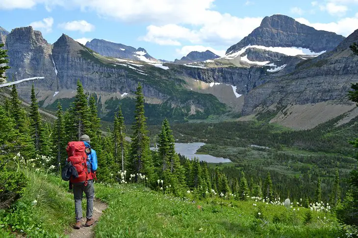 Glacier National Park best places to hike in the USA