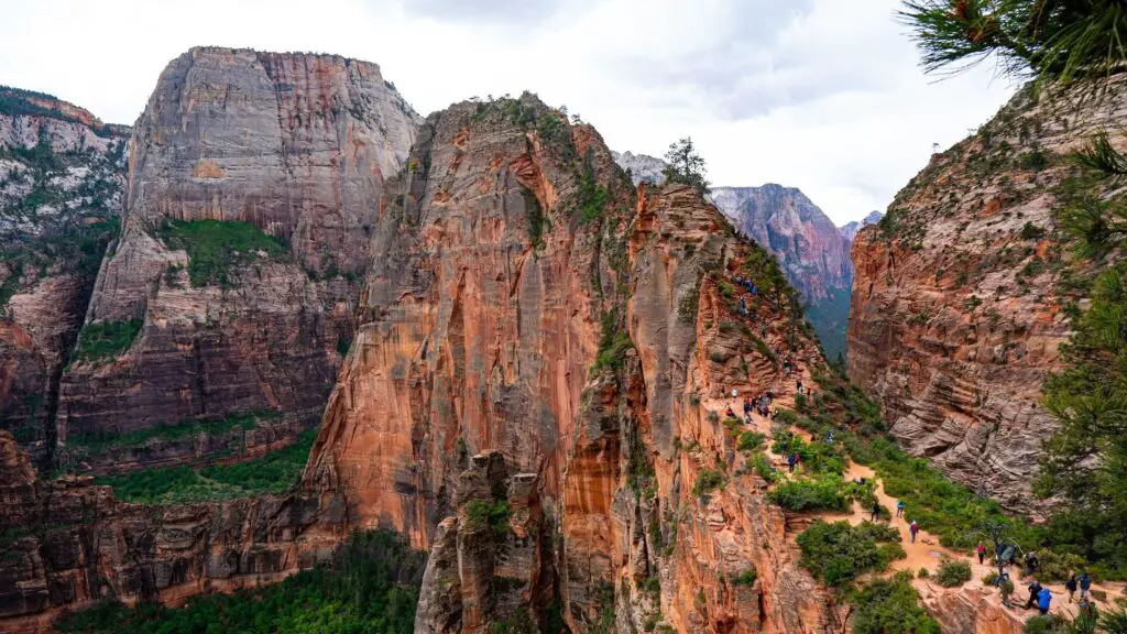 Angel’s Landing, Zion National Park -Most Dangerous Hiking Trails In America